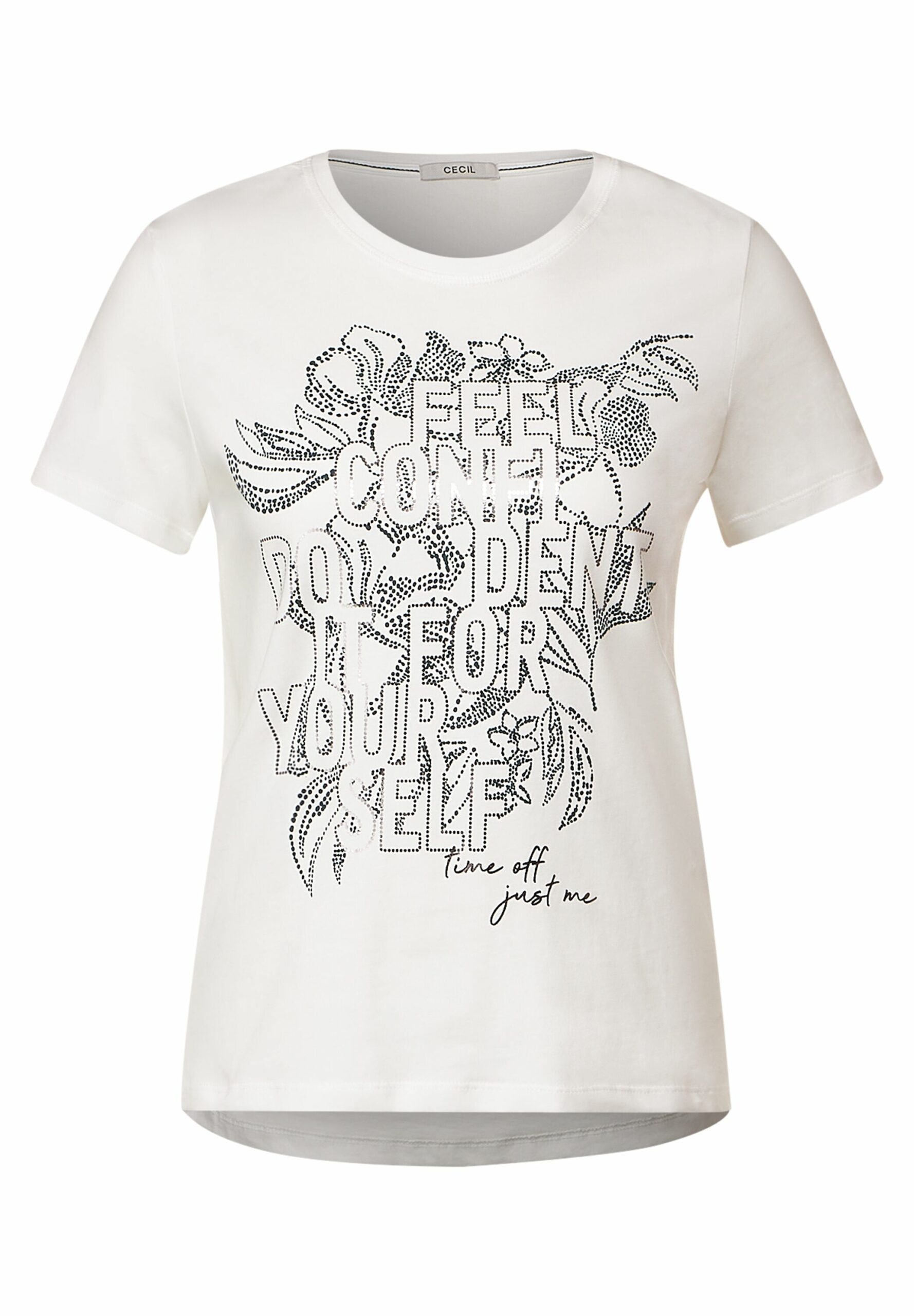 mit - Horsthemke Cecil Frontprint T-Shirt
